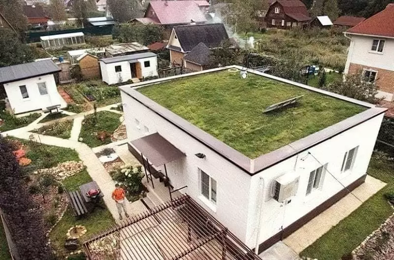 Плоский дах для приватного будинку: варто чи ні 3