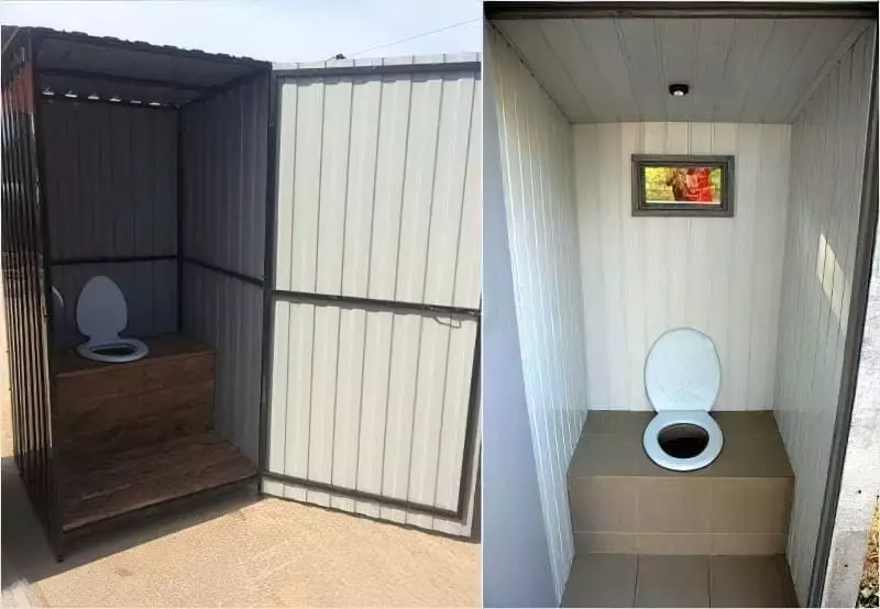 Робимо вуличний туалет: варіанти і приклад поетапного будівництва 13
