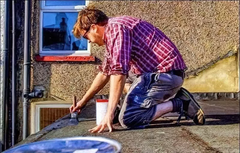 Як пофарбувати дах будинку 4