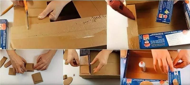 Камін з коробок своїми руками: 15 ідей і 3 майстер-класи з інструкціями 18