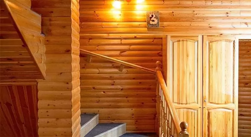 Чим обшити стіни всередині дерев'яного будинку, вибір матеріалу 9