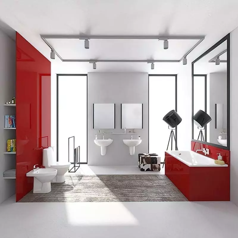 Японські нотки в оформленні ванної кімнати 24