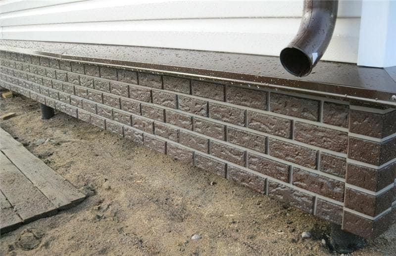 Варіанти обробки цоколя пальово-гвинтового фундаменту 103 Варіанти обробки цоколя пальово-гвинтового фундаменту 93