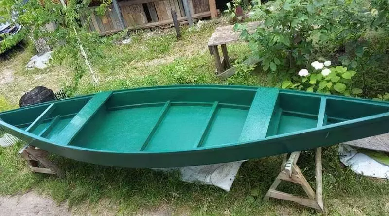 Як зробити дерев'яний човен-плоскодонку: креслення 30