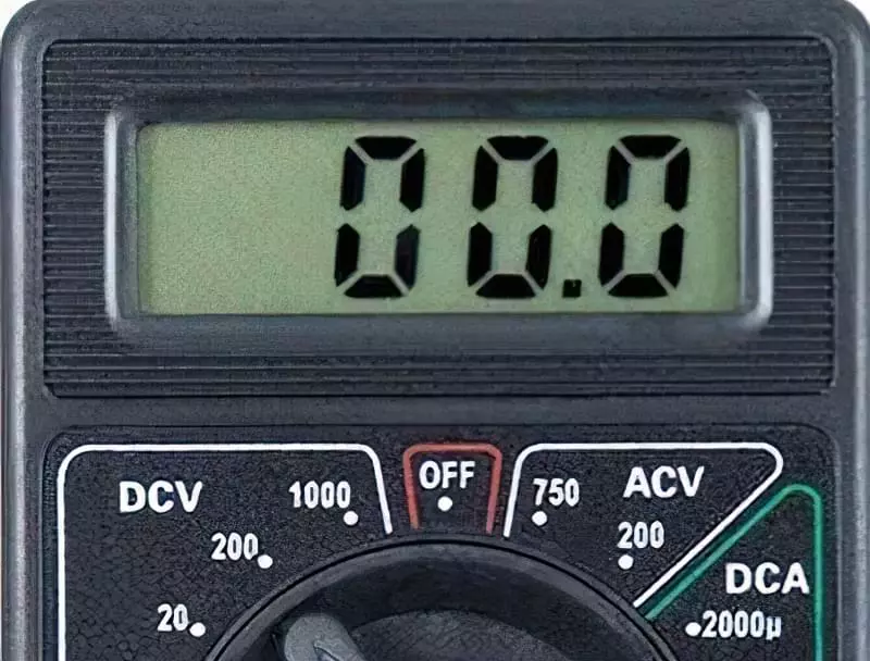 Як виміряти напругу мультиметром DT 838
