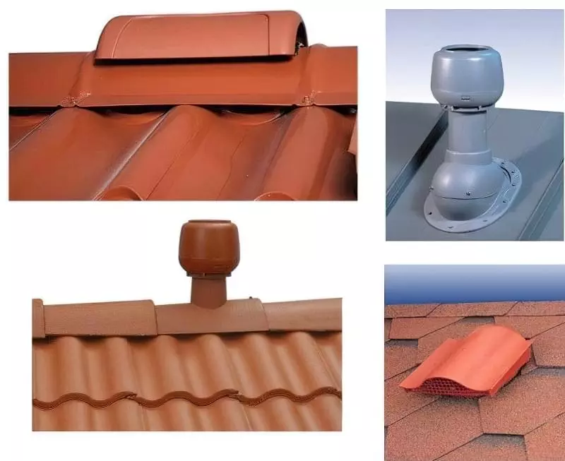 Монтаж витяжки на дах через металочерепицю