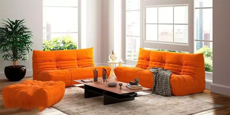 Безкаркасні дивани: особливості, плюси, мінуси, приклади 2