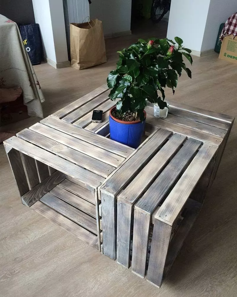 Що можна зробити зі звичайних дерев'яних ящиків 1