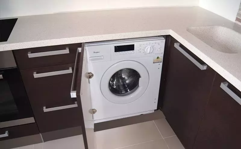 Як заховати пральну машину: фото, приклади 4