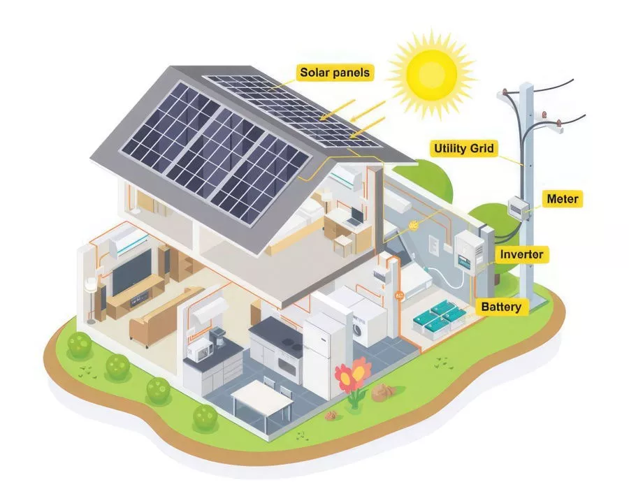 Плюси та мінуси сонячної енергії, вартість встановлення 3