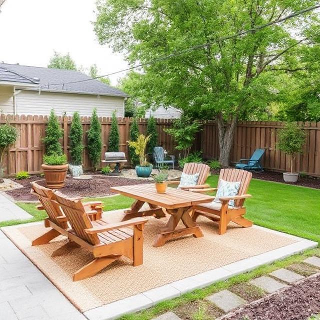 Як облаштувати зону відпочинку на подвір’ї 16